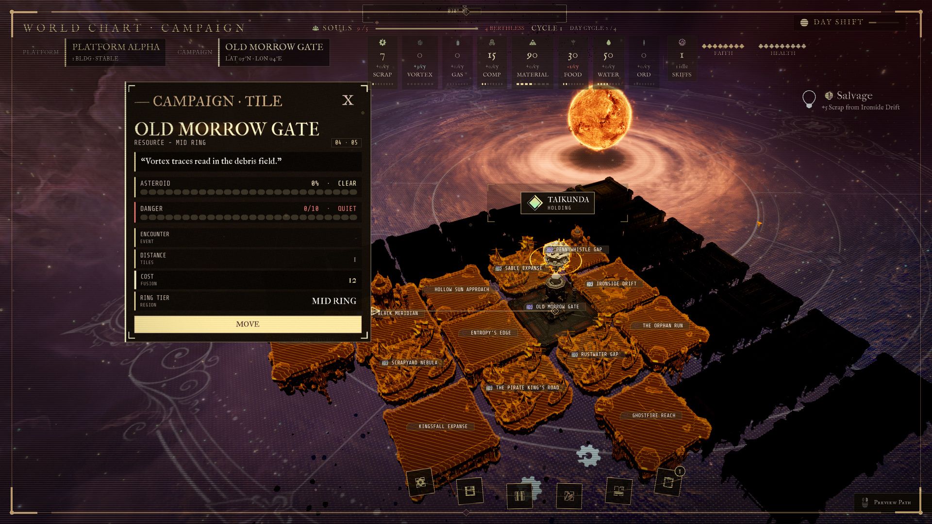 Old Morrow Gate campaign tile